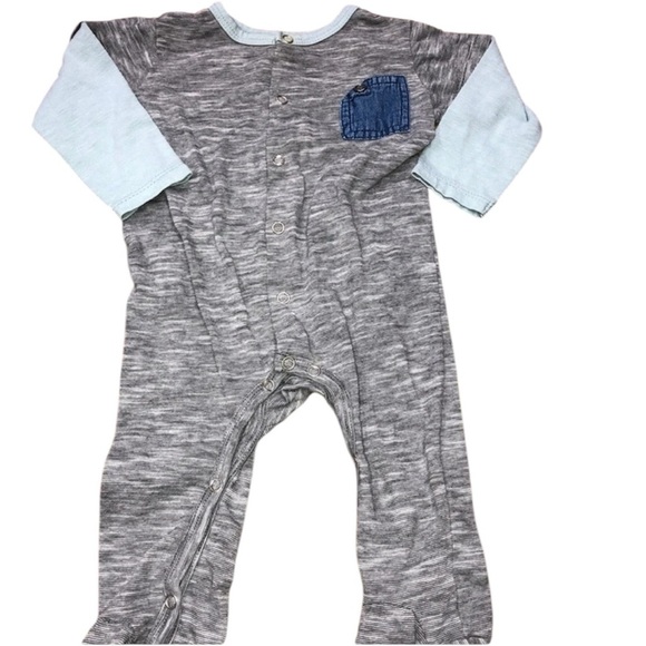 7 For All Mankind Boys 3-6 Months Onesie - Picture 1 of 5